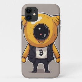 BitcoinキャラクターiPhone 11ケースお洒落 – およびE iPhone 11 ケース