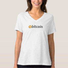 Bitcoinクラシックロゴ(文字) Tシャツ