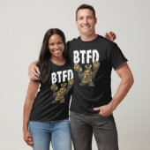 Bitcoinグラフィック買Btf Dipことわざ引用文おもしろい Tシャツ (ユニセックス)