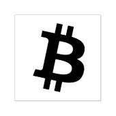 Bitcoinシンボル自己インキングゴム印₿ セルフインキングスタンプ (デザイン)