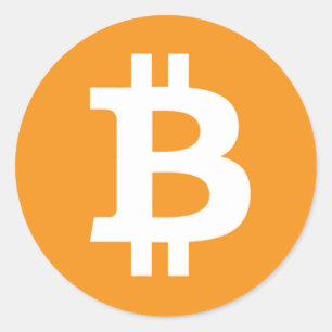 Bitcoinシンボル – オンラインデジタルコレクション ラウンドシール