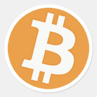BitCoinステッカー ラウンドシール