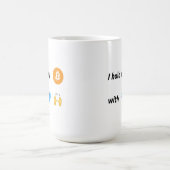 Bitcoinダイヤモンドハンド コーヒーマグカップ (中央)