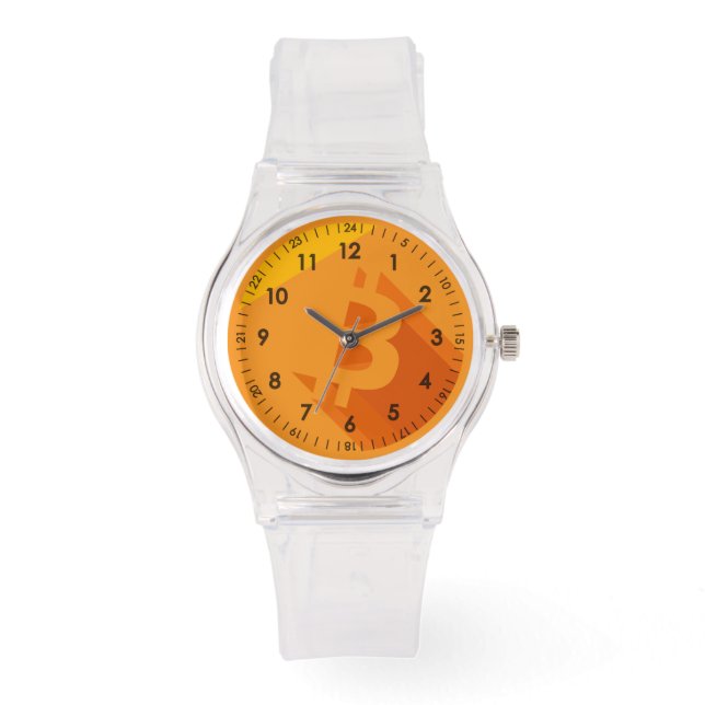 Bitcoinデザイナーウォッチ 腕時計 (正面)