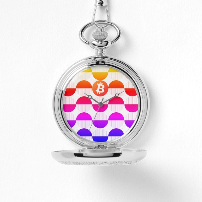 Bitcoinデザイナーウォッチ 腕時計 (正面)