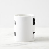 Bitcoinトレーダーのパースペクティブ文字 コーヒーマグカップ (中央)