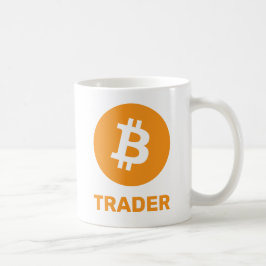 Bitcoinトレーダーロゴ コーヒーマグカップ