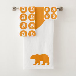 Bitcoinバスタオルセット バスタオルセット