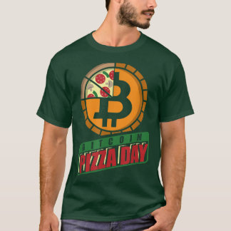 Bitcoinピザの日， 5月の22暗号 tシャツ