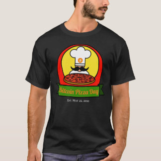 Bitcoinピザの日 Tシャツ