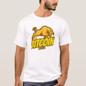 Bitcoinブル走- Btc Crypto Tシャツ (正面)