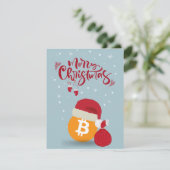 Bitcoinメリークリスマス シーズンカード (スタンド正面)