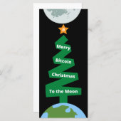 Bitcoinメリー Christmas Crypto to the Moon (正面/裏面)