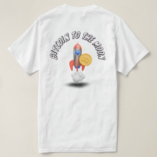 BitcoinロケットTシャツ Tシャツ