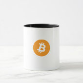 Bitcoinロゴのみイメージマグカップ マグカップ (中央)