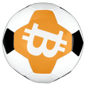 Bitcoinロゴサッカーボール サッカーボール (回転)