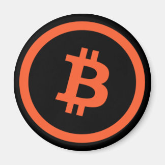 Bitcoinロゴ磁石 マグネット