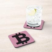 Bitcoinロゴ コースター (右側)