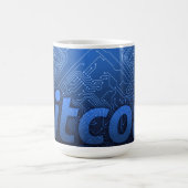 Bitcoinロゴ コーヒーマグカップ (中央)