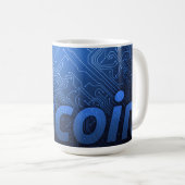 Bitcoinロゴ コーヒーマグカップ (正面右)