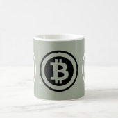 Bitcoinロゴ コーヒーマグカップ (中央)