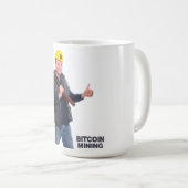 Bitcoinロゴ コーヒーマグカップ (正面右)