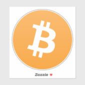 Bitcoinロゴ シール (シート)