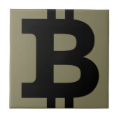 Bitcoinロゴ タイル (正面)