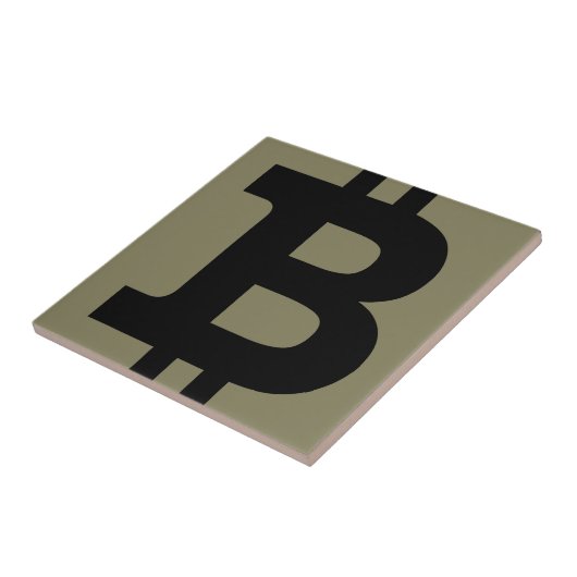 Bitcoinロゴ タイル (側面)