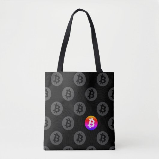 Bitcoinロゴ トートバッグ (正面)