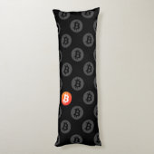 Bitcoinロゴ ボディピロー (裏面 (縦))