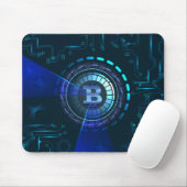 Bitcoinロゴ マウスパッド (マウス)