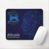 Bitcoinロゴ マウスパッド (マウス)