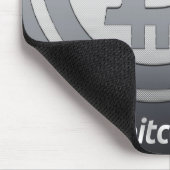 Bitcoinロゴ マウスパッド (コーナー)