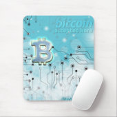Bitcoinロゴ マウスパッド (マウス)
