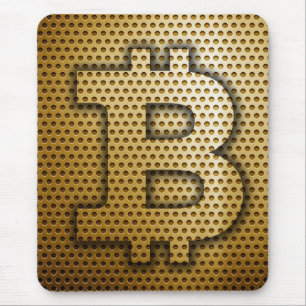 Bitcoinロゴ マウスパッド