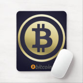 Bitcoinロゴ マウスパッド (マウス)