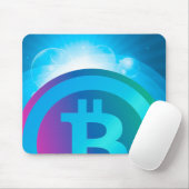 Bitcoinロゴ マウスパッド (マウス)