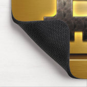 Bitcoinロゴ マウスパッド (コーナー)