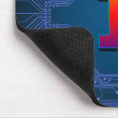 Bitcoinロゴ マウスパッド (コーナー)