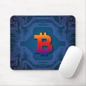 Bitcoinロゴ マウスパッド (マウス)