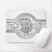 Bitcoinロゴ マウスパッド (マウス)