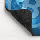 Bitcoinロゴ マウスパッド (コーナー)
