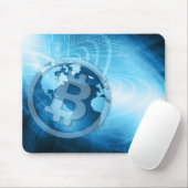 Bitcoinロゴ マウスパッド (マウス)