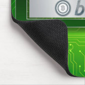 Bitcoinロゴ マウスパッド (コーナー)