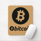 Bitcoinロゴ マウスパッド (マウス)