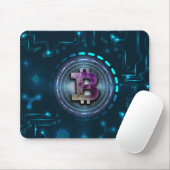 Bitcoinロゴ マウスパッド (マウス)