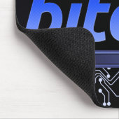 Bitcoinロゴ マウスパッド (コーナー)