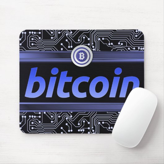 Bitcoinロゴ マウスパッド (マウス)