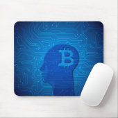 Bitcoinロゴ マウスパッド (マウス)